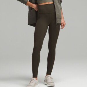 Lululemon Forest Green Align High-Rise 28” Leggings size 10